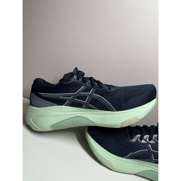 ASICS Gel Kayano 30 Running Shoes French Denim Blue Womens Gym Sneakers - Size 9